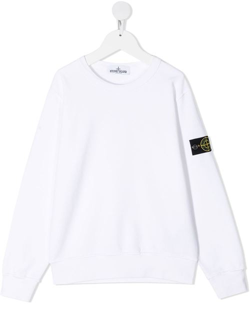 Felpa con applicazione STONE ISLAND KIDS | 741661340V0001